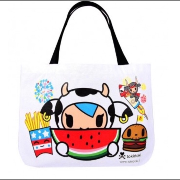 tokidoki Handbags - Tokidoki Mozzarella slice of watermelon 🍉 tote